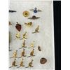 Image 3 : Lot of 10 Kangaroo Stick Pins + Military Sweetheart Pins, Etc