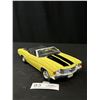 Image 1 : Maisto 1972 Chevrolet Chevelle Convertible 1/18th Sclae Diecast CAR (Yellow)