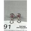 Image 3 : Pair of Beautiful Silver Clip On Earrings, Some Marks