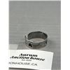 Image 2 : Vintage 925 Sterling Silver Engraved Ring Band