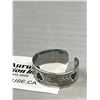 Image 3 : Vintage 925 Sterling Silver Engraved Ring Band