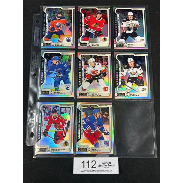8 2018-19 Opc Platinum Marquee Rookie Cards