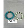 Image 1 : 2 Jade Bead Bracelets