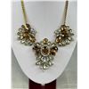 Image 2 : Elaborate Vintage Rhinestone Necklace