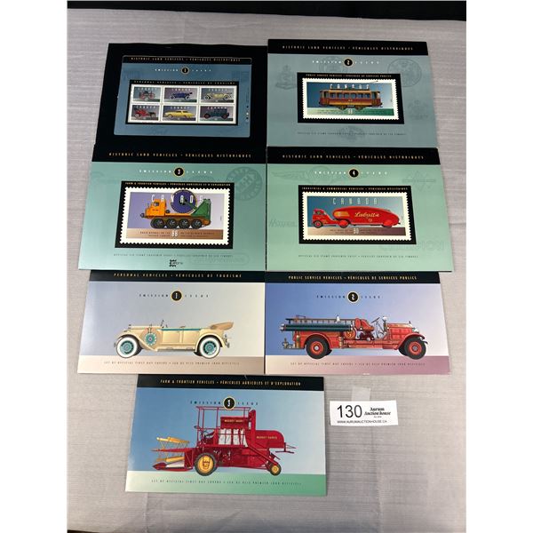 Lot of Canadian Automotive Collectible Stamps in Packages