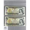 Image 3 : Lot of 4 Canadian In Sequence 1973 $1 Banknotes