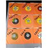 Image 2 : Lot of 20 Vintage 45 Records, Marvin Gaye, Etc