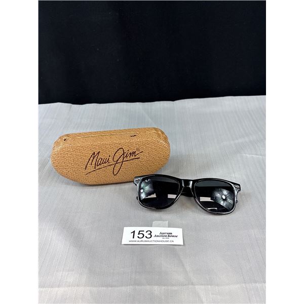 Pair of Rayband Sunglasses in Maui Gym Case