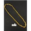 Image 3 : Gold Plated Large Links Necklace