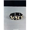 Image 3 : 3 Wooden w/ Bone Inlaid Hand Crafted Bracelets