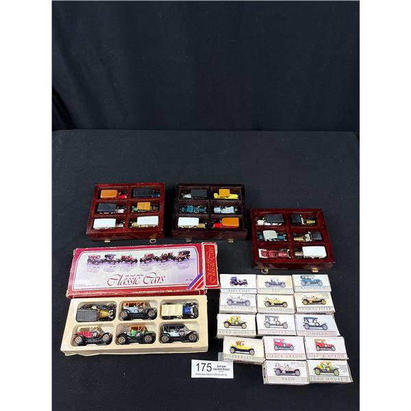 Lot of Vintage Mini Classic Vehicles