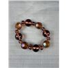 Image 2 : 3 Large Art Glass Beads Bracelet