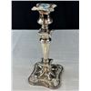 Image 4 : Pair of 10" Tall Silver Plated Candlesticks