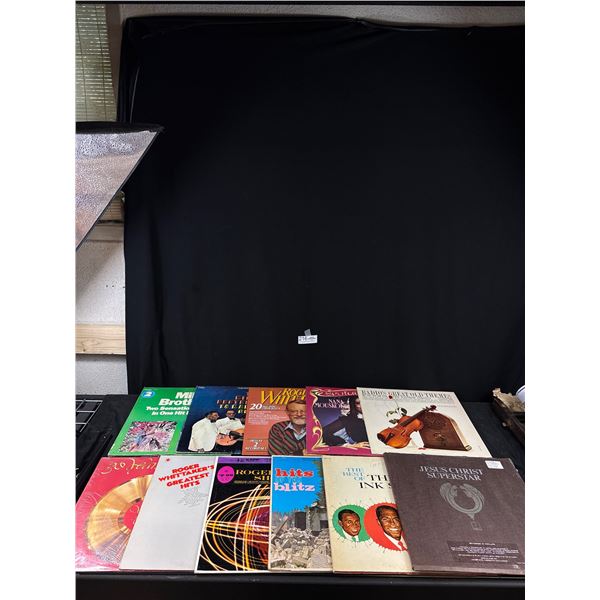 Nice Selection of Vintage Records, Jesus Christ Superstar, Etc