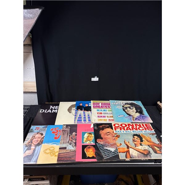 Nice Lot of Vintage Records, Neil Diamond Etc
