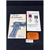 Image 1 : Kolt 45 Automatic Shop Manuel + The Canadian Metal Rolls Book and Webley Tin