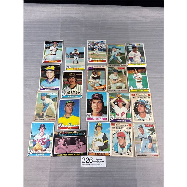 Vintage Baseball Card Lot