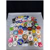Image 1 : 60+ Vintage Badges/Pins