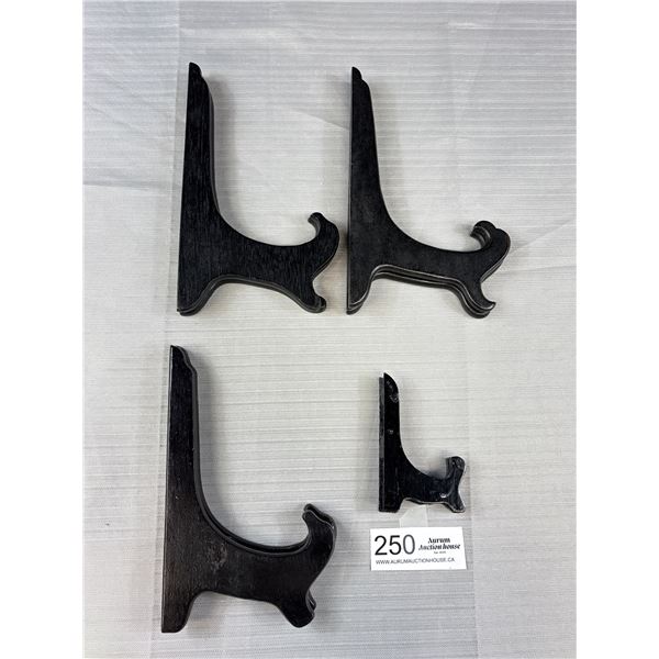 4 Vintage Wooden Folding Display Stand s