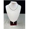 Image 1 : Silver Plated Gucci Design Links Choker Necklace 16" Length
