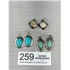 Image 1 : 3 Pairs of Vintage Earrings