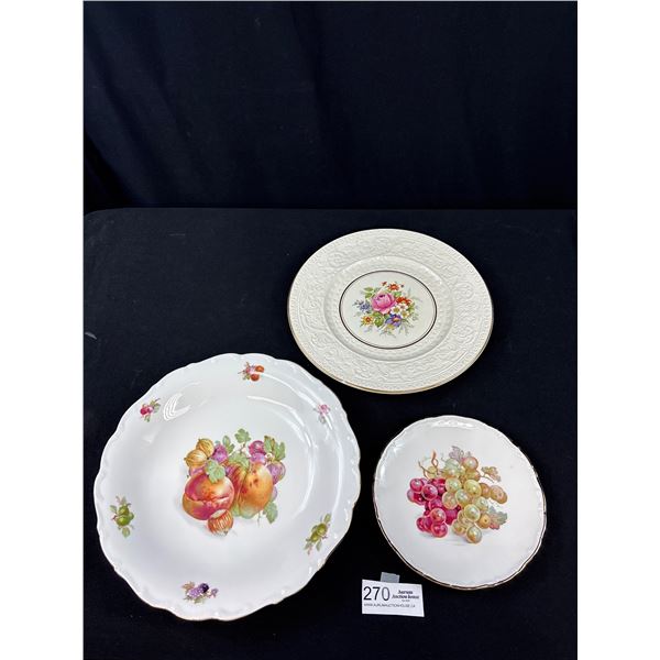 Vintage Wedgwood England Embossed and Schumann Arzberg Bavria Serveware