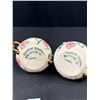 Image 6 : Lovely Handcrafted Cream and Sugar Set w/ Floral Design