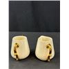 Image 5 : Vintage Handcrafted Horn of Plenty and Cream and Sugar Set