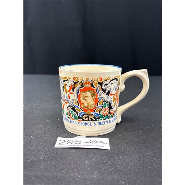 A Rare 1937 Dame Laura Knight Royal Mug (Has a Crack)