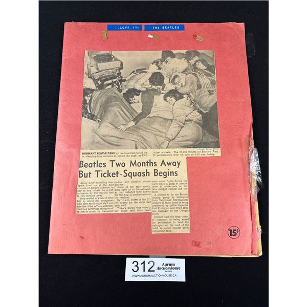 1946/65 Beatles Scrap Book