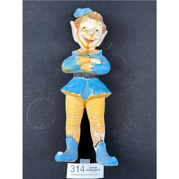 Vintage Garden Gnome, Not Concrete