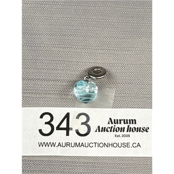 Sterling Silver Pendant, Marked 5 925 Ale + Life