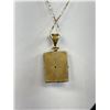 Image 3 : Vintage 925 Sterling Silver Chain w/ Pendant Necklace