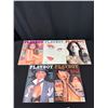 Image 2 : Lot of 9 1988 Playboy Magazines