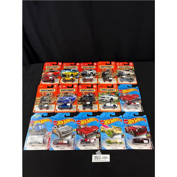 Lot of New Hotwheels and Matchbox's in Original Packages