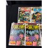 Image 2 : Lot of 7 Vintage Sergant Fury Comics On Board in Bag
