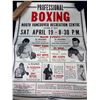 Image 2 : Vintage 1969 North Vancouver Rec Centre Boxing Poster