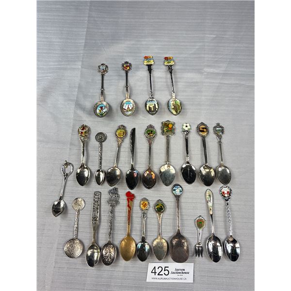 Nice Collectible Lot of Souvenier Spoons