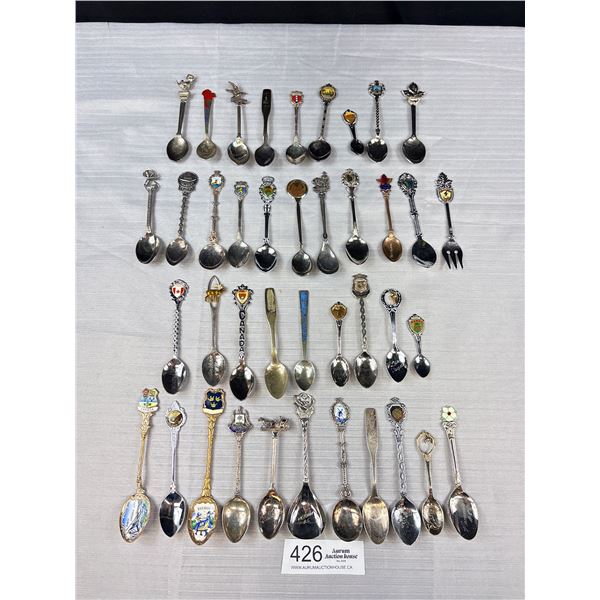 Nice Collectible Lot of Souvenier Spoons