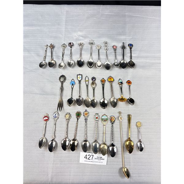 Nice Collectible Lot of Souvenier Spoons