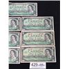 Image 2 : Lot of 1967 Canadian Centenial $1 Banknotes