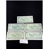 Image 3 : Lot of Canadian 1954 $1 Banknotes