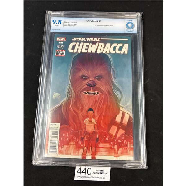 Grade 9.8 Marvel Chewbaca #1 Comic