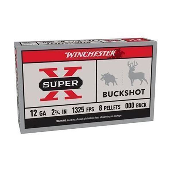 WIN SUPERX 12GA 2.75 00BK 9PEL - 140 Rounds