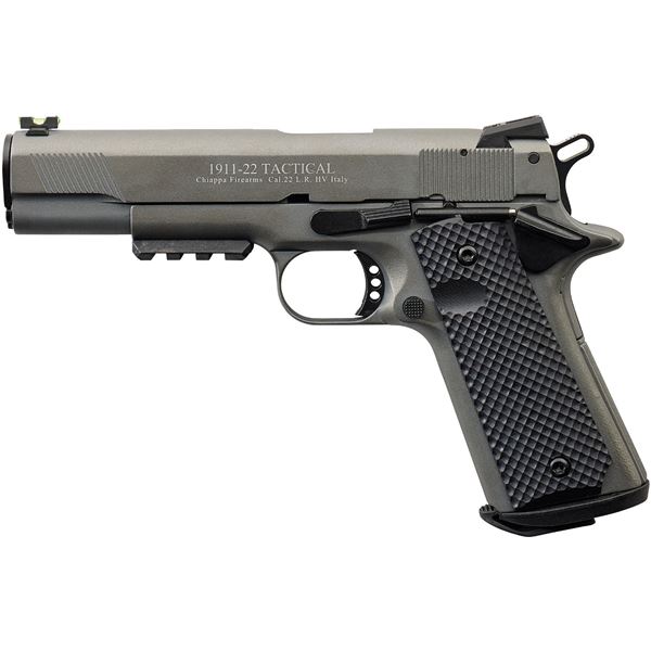 CHIAPPA 1911-22 22LR 5" TACTICAL DARK GRAY 2 10R