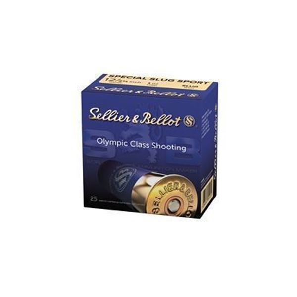 S&B 12GA 2.75 1 OZ SLUG - 100 Rounds