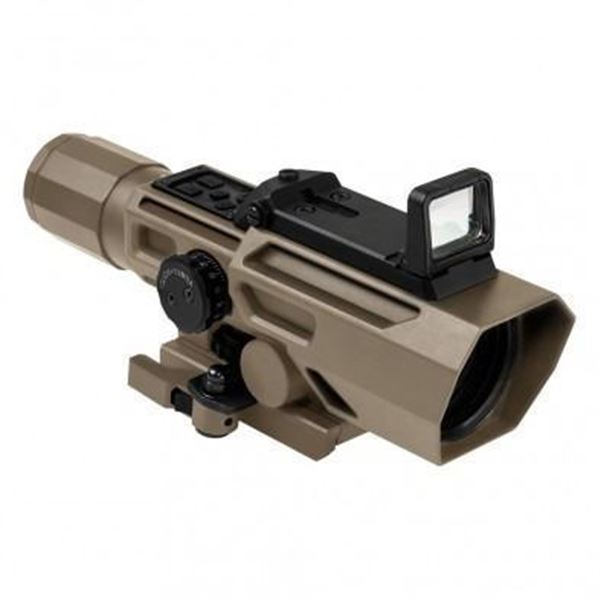 VISM ADO Scope - 3-9X42 - P4 Sniper - Tan