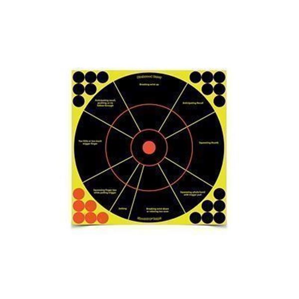 B/C SHT-N-C 12" HANDGUN TRGT 5PK