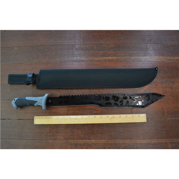 25" BLACK MACHO MACHETE