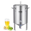 Image 1 : Stainless Steel Kettle, 16 GALLON Beer Brew Fermentor
